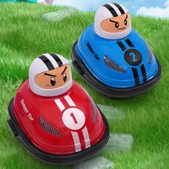 TIOZONEY - Coches De Choque Rc Speed Vehículos Minieyectores
