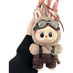 VERCI - Labubu Macaron Monsters Con Ropa Para Muñecos