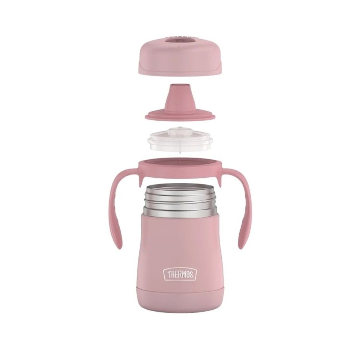 THERMOS - BOTELLA AC INOX ASAS KIDS 210ML THERMOS - ROSA