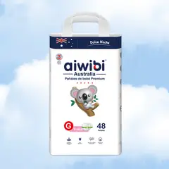 AIWIBI - PAÑAL DULCE NOCHE G X48 Un Talla G
