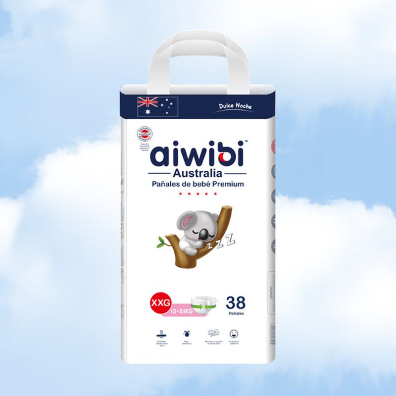 AIWIBI - PAÑAL AIWIBI DULCE NOCHE XXG X38 Un Talla XG