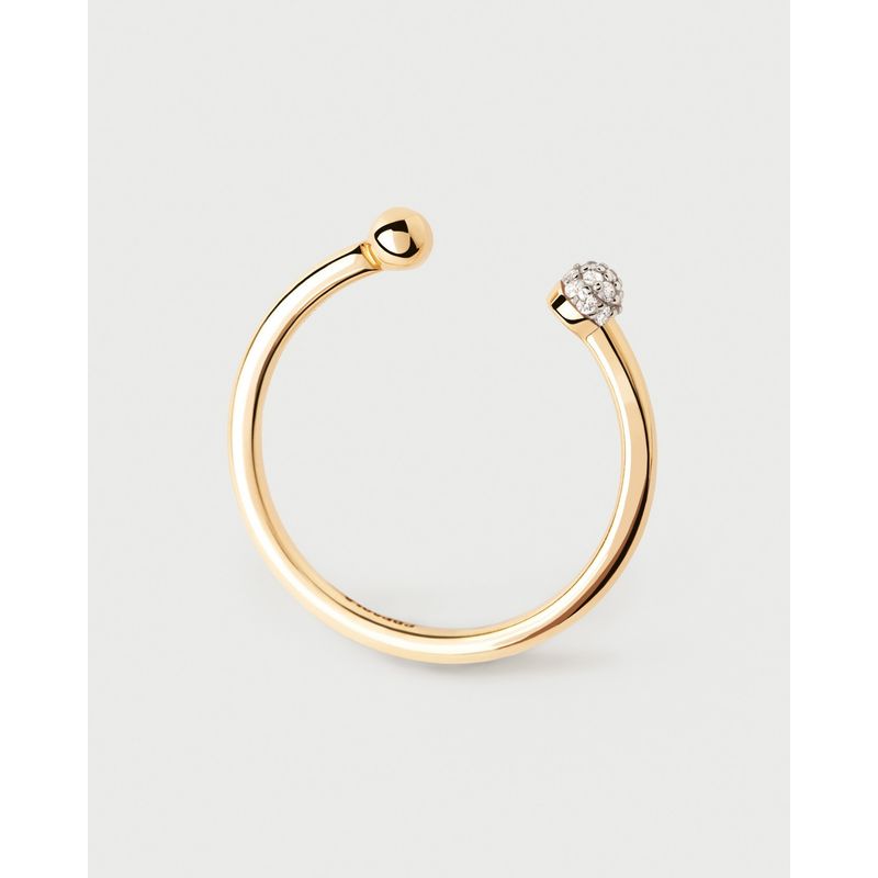 PDPAOLA - Anillo Clara de diamantes y oro PDPAOLA