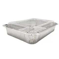 GENERICO - Envase de Aluminio C40 Tapa Transparente 20 unidades