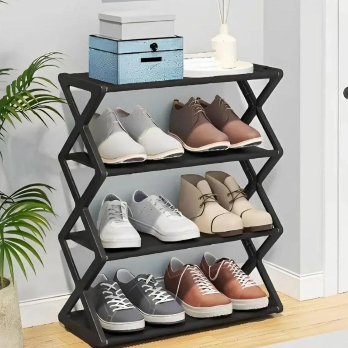 HOMEY - Organizador De Zapatos, 4 Niveles