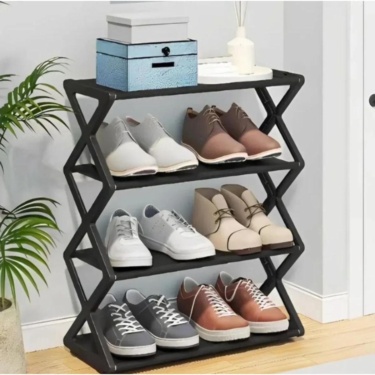 HOMEY - Organizador De Zapatos, 4 Niveles