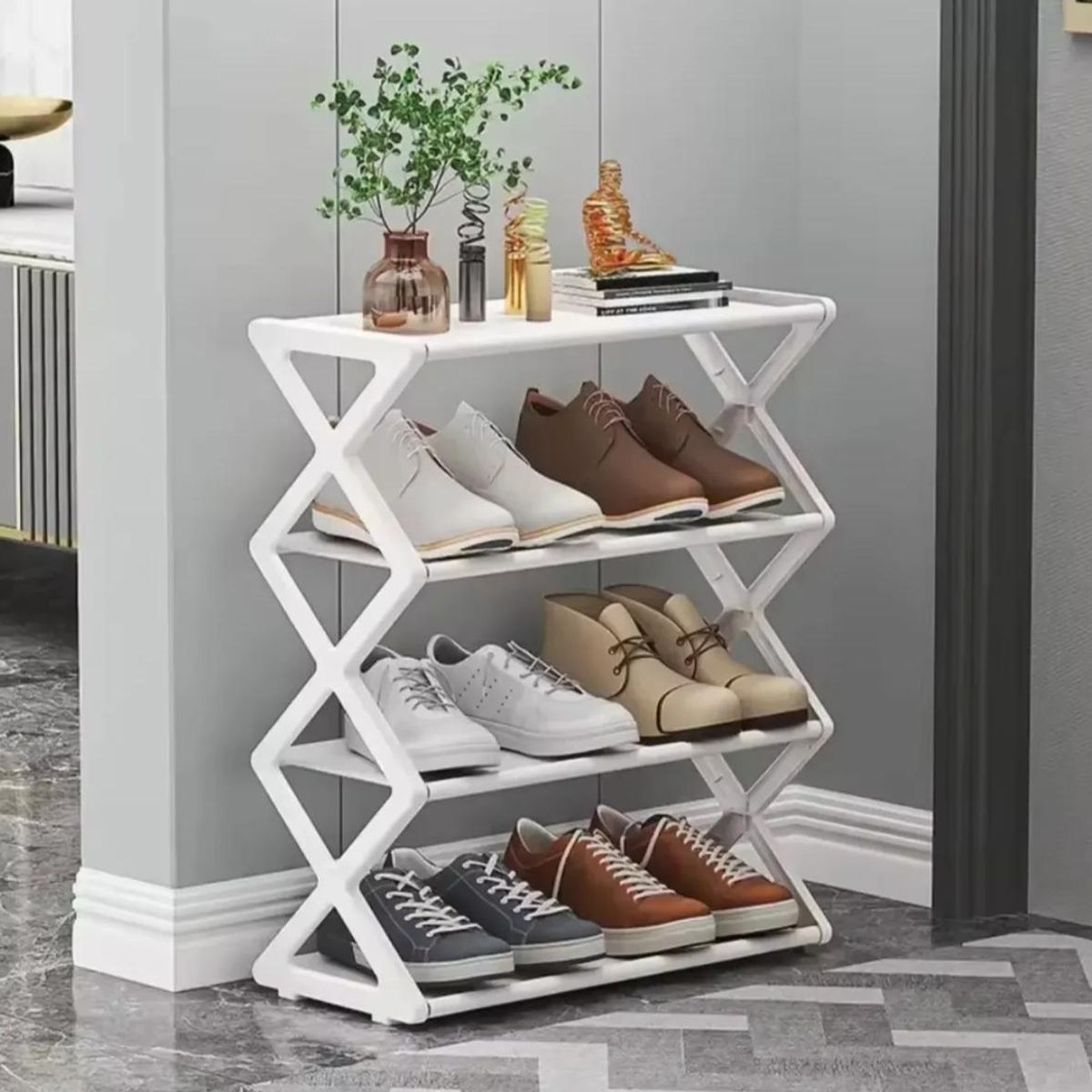 HOMEY - Organizador De Zapatos, 4 Niveles
