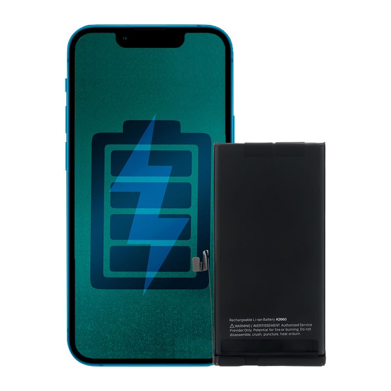 GENERICO - Bateria Compatible con iPhone 13 mini Capacidad 2406 mAh