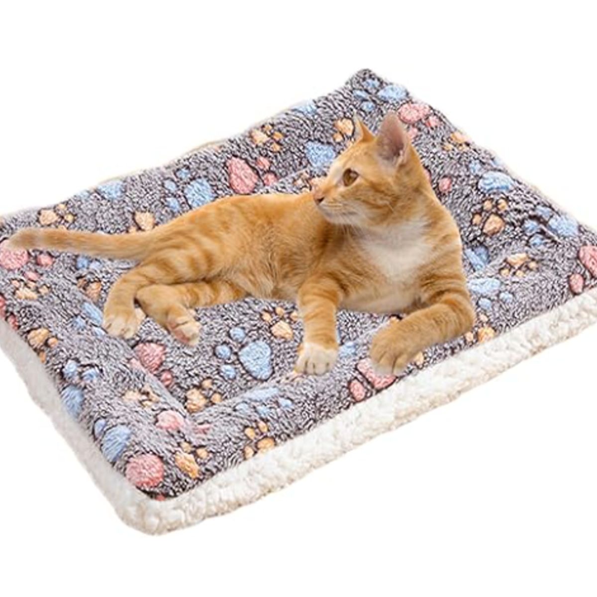 MASCO TODO - Alfombrilla Suave Mascota Perro Gato Manta Acolchada 48x34cm