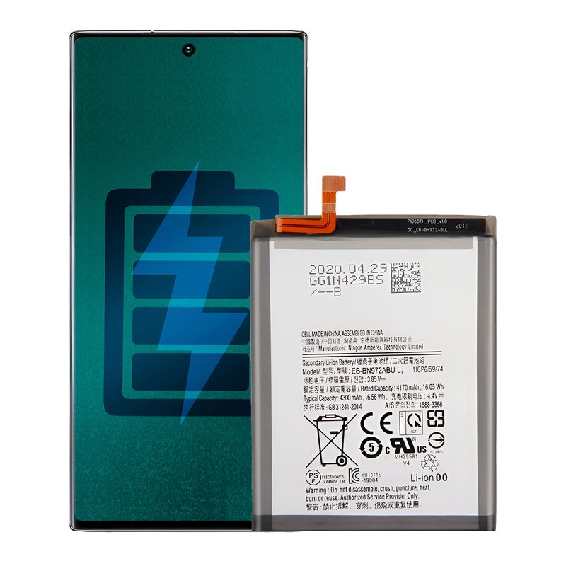 GENERICO - Bateria Compatible con Samsung Galaxy Note 10 Plus 4300 mAh