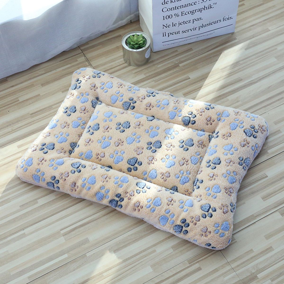 MASCO TODO - Alfombrilla Suave Mascota Perro Gato Manta Acolchada 58x39cm