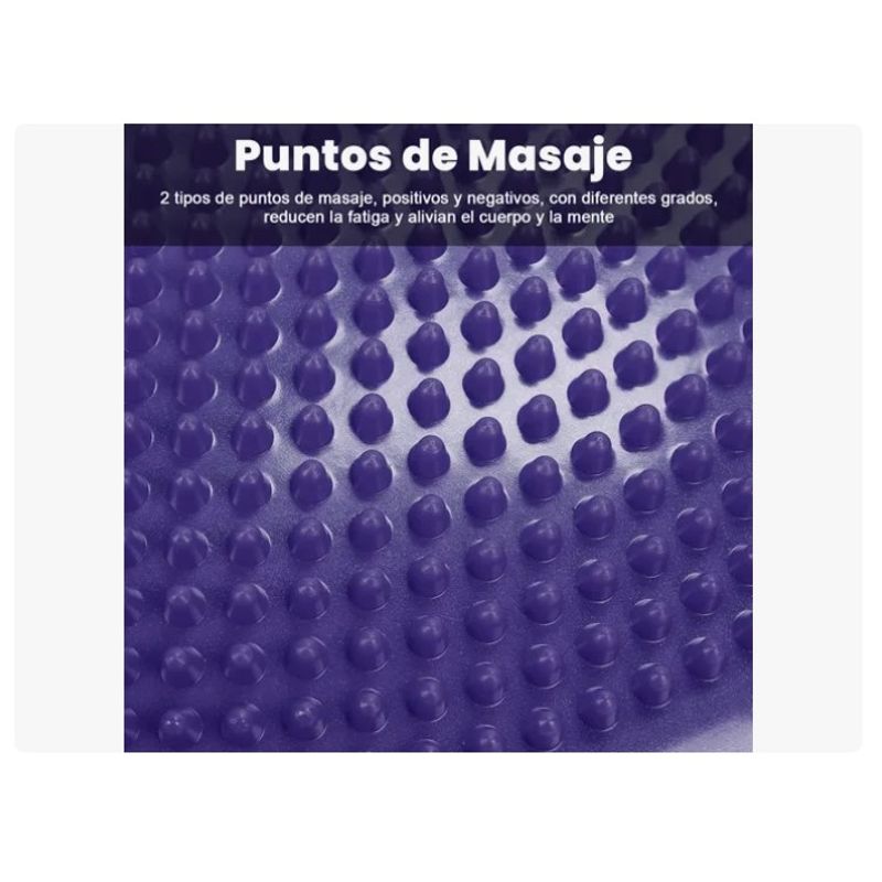 OFERTABKN - Cojín Autismo Sensorial Yoga Balones +inflador Morado