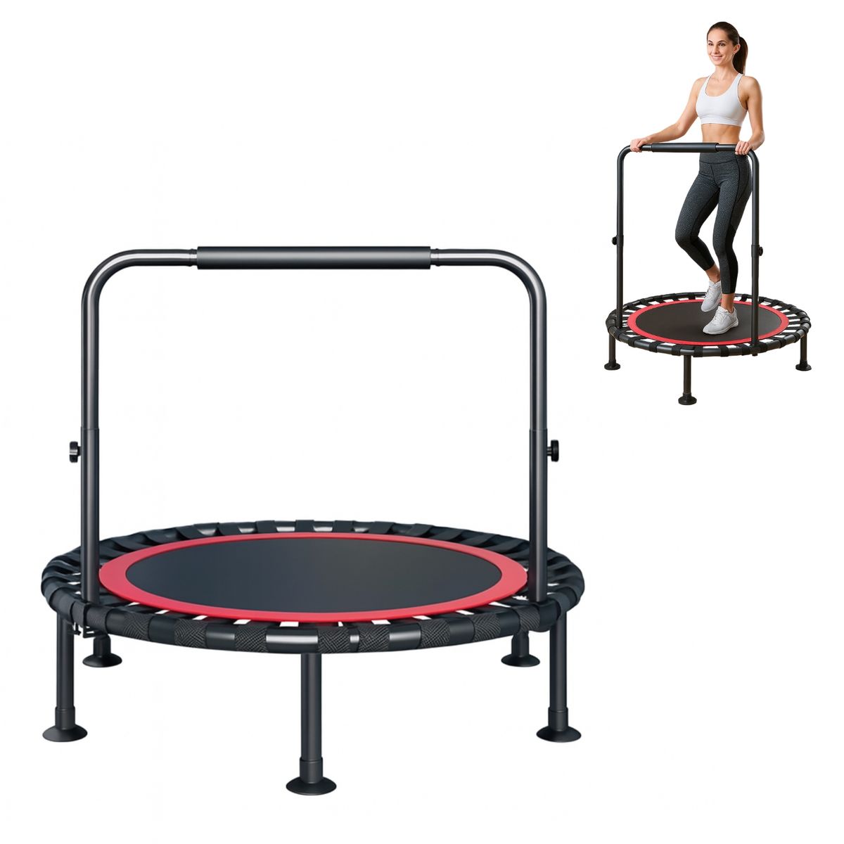 GENERICO - Mini Trampolín 4ft 12mt Aeróbico Fitness Yoga Juegos