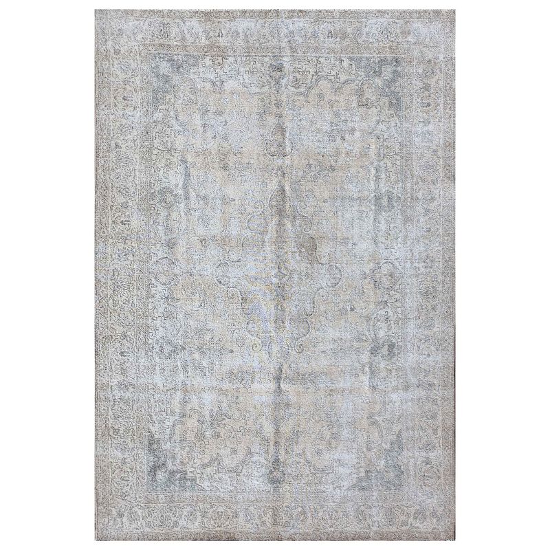 CONSORCIO PERSA - Alfombra Persa Vintage de Lana de 3.90 x 3.00 mts., AA753