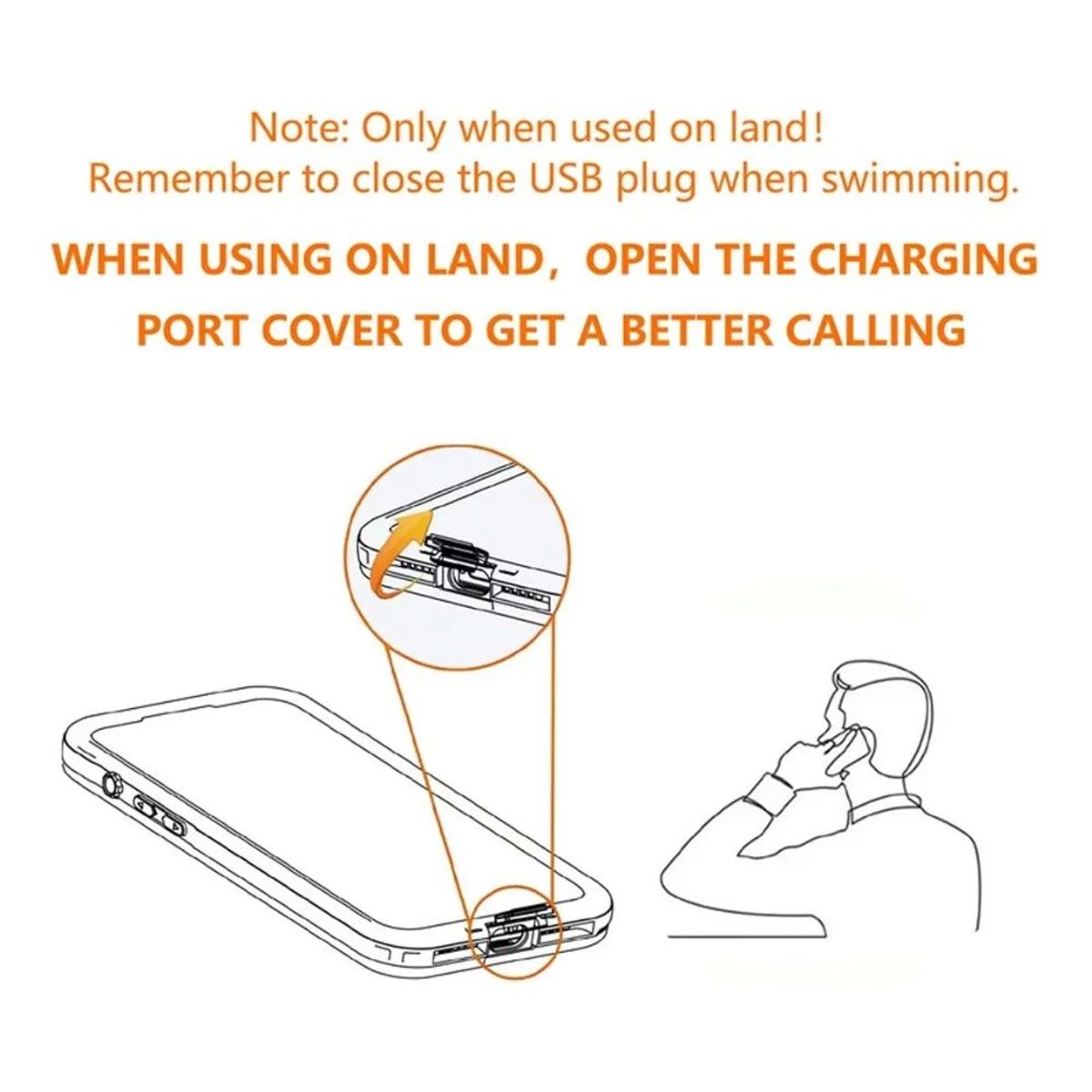 XUNDD - Carcasa Para Samsung S24 Fe Sumergible Antigolpes Outdoor