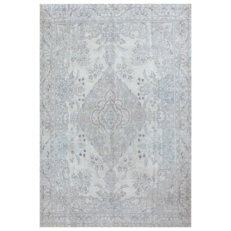 CONSORCIO PERSA - Alfombra Persa Vintage de Lana de 3.90 x 3.00 mts., AA755