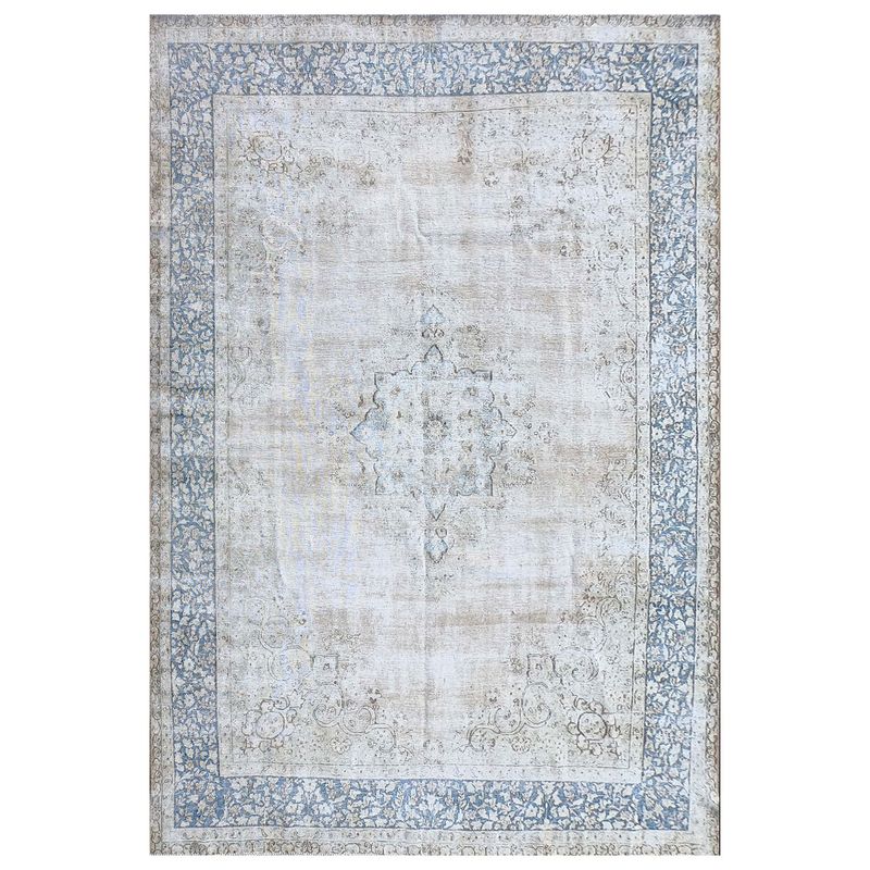 CONSORCIO PERSA - Alfombra Persa Royal Vintage de Lana de 3.80 x 2.90 mts., AA915