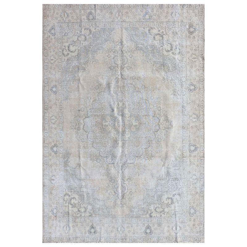 CONSORCIO PERSA - Alfombra Persa Vintage de Lana de 3.80 x 2.90 mts., AA745
