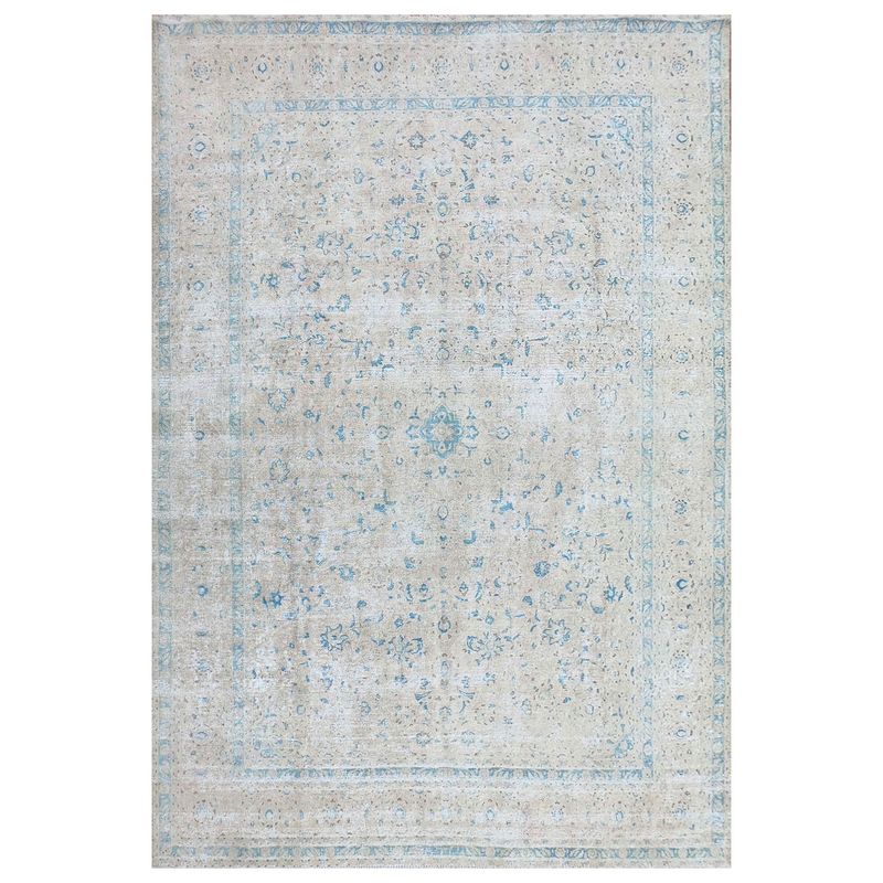 CONSORCIO PERSA - Alfombra Persa Vintage de Lana de 3.80 x 2.80 mts., AA905
