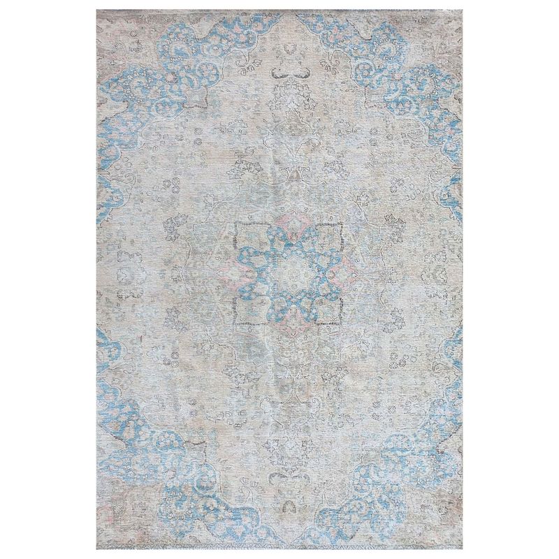 CONSORCIO PERSA - Alfombra Persa Vintage de Lana de 3.00 x 2.10 mts., AA891