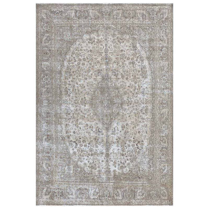 CONSORCIO PERSA - Alfombra Persa Vintage de Lana de 3.60 x 2.90 mts., AA897