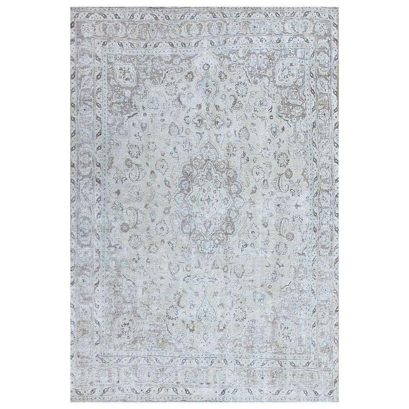 CONSORCIO PERSA - Alfombra Persa Vintage de Lana de 3.60 x 2.90 mts., AA899