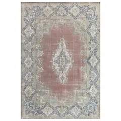 CONSORCIO PERSA - Alfombra Persa Royal Vintage de Lana de 4.10 x 3.00 mts., AA928