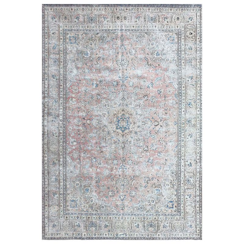 CONSORCIO PERSA - Alfombra Persa Vintage de Lana de 3.90 x 2.90 mts., AA911
