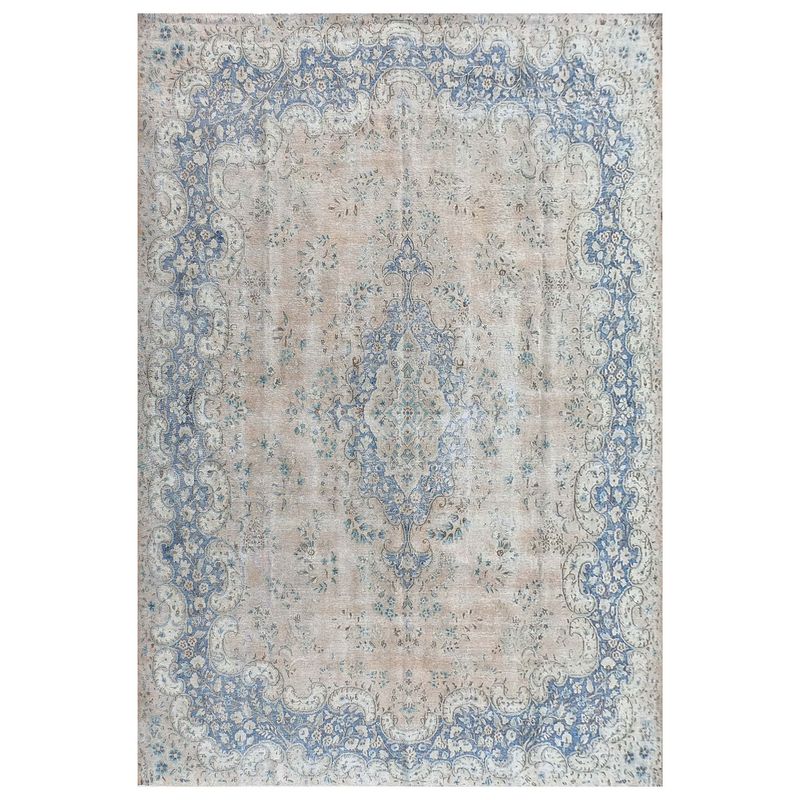 CONSORCIO PERSA - Alfombra Persa Royal Vintage de Lana de 3.90 x 3.00 mts., AA922