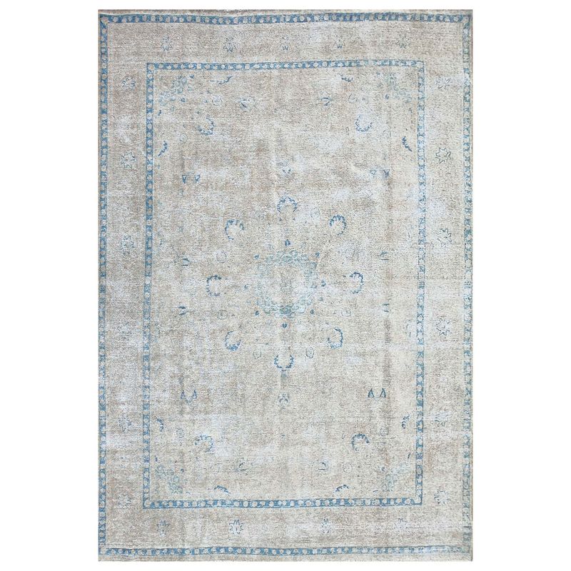 CONSORCIO PERSA - Alfombra Persa Vintage de Lana de 3.70 x 2.90 mts., AA902