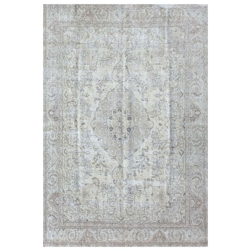 CONSORCIO PERSA - Alfombra Persa Vintage de Lana de 3.90 x 3.00 mts., AA754