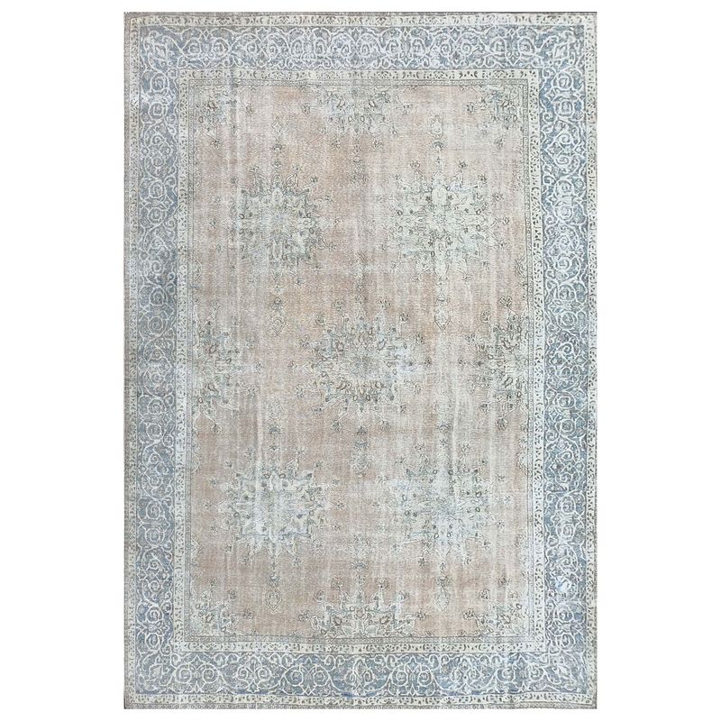 CONSORCIO PERSA - Alfombra Persa Royal Vintage de Lana de 3.80 x 2.80 mts., AA913