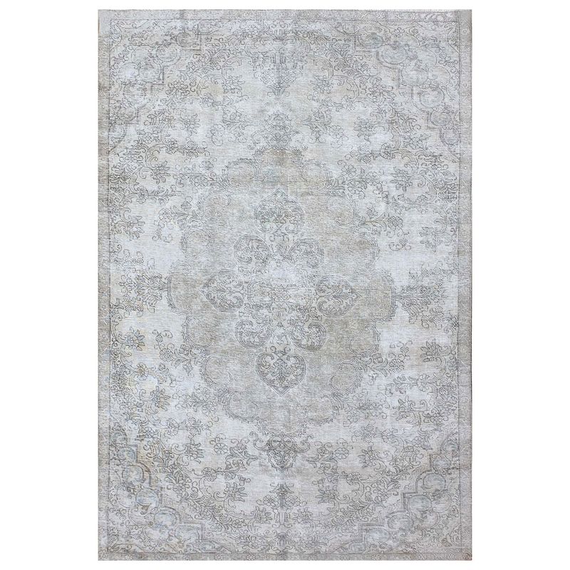 CONSORCIO PERSA - Alfombra Persa Vintage de Lana de 3.20 x 2.10 mts., AA716