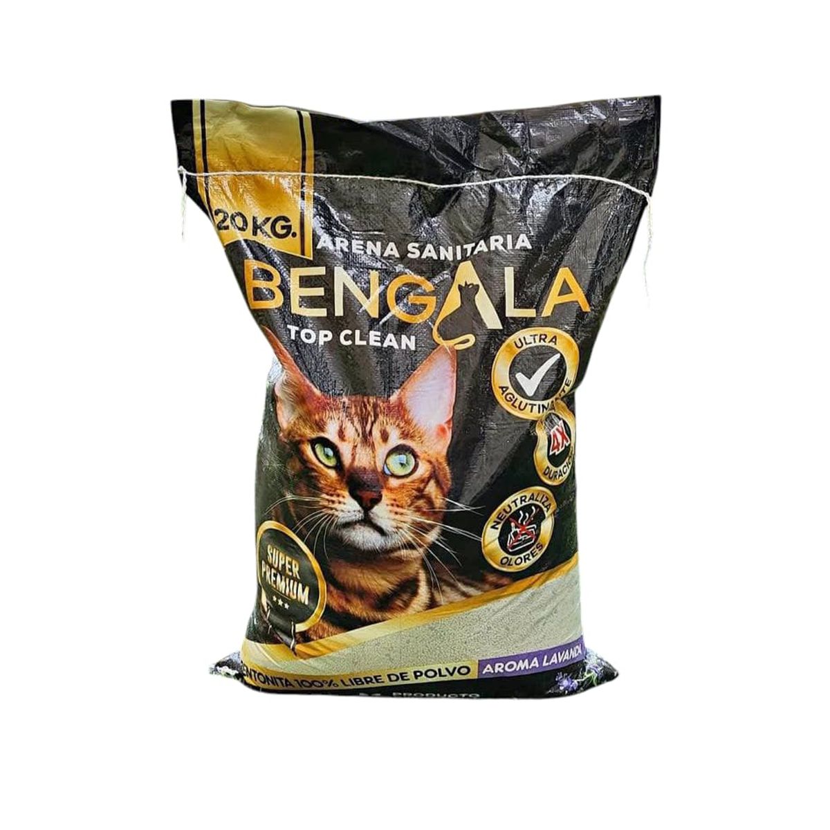 GENERICO - Arena sanitaria Bengala gato 20 kg aroma lavanda