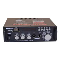MEKSE - AMPLIFICADOR PERIFONEO 2MICBTMP3FM LOX-40