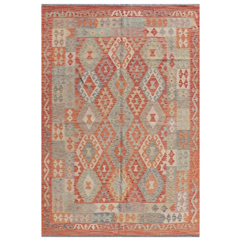 CONSORCIO PERSA - Alfombra de Lana Kelim Kashkuli de 2.50 x 1.80 mts., AA877