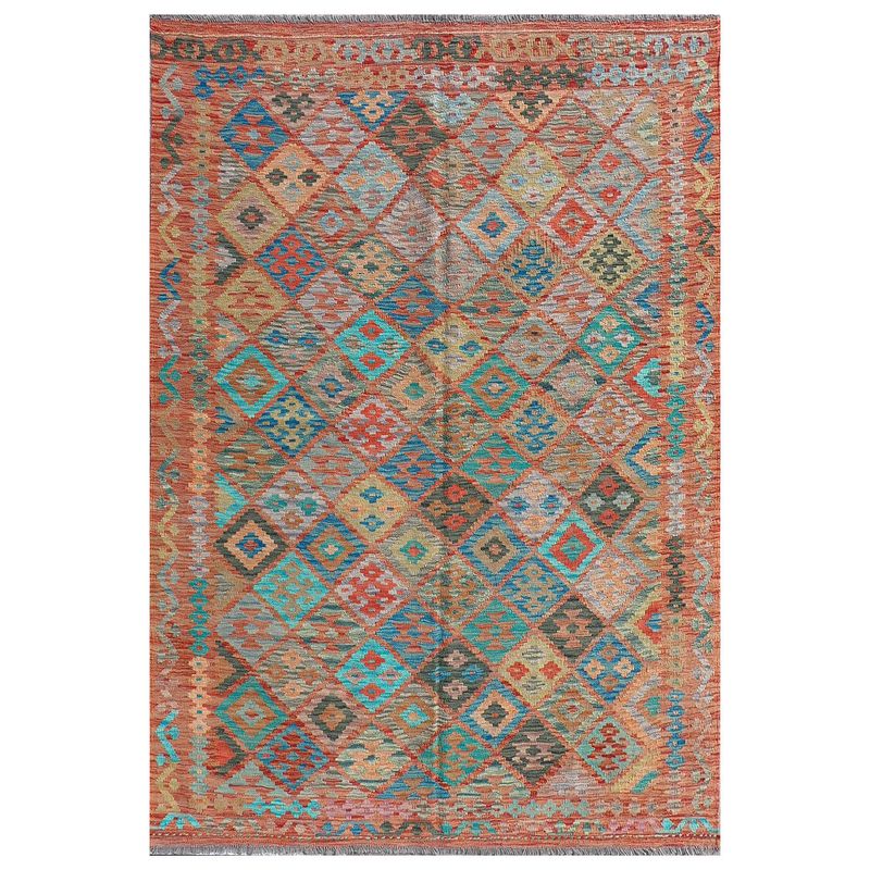 CONSORCIO PERSA - Alfombra de Lana Kelim Kashkuli de 2.00 x 1.60 mts., AA856