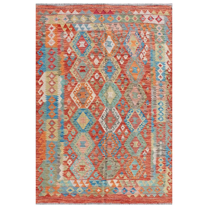 CONSORCIO PERSA - Alfombra de Lana Kelim Kashkuli de 2.00 x 1.60 mts., AA855