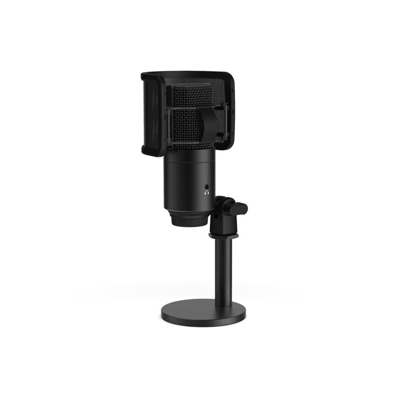 FIFINE - Micrófono Gaming Fifine K683B USB Tipo C - Negro