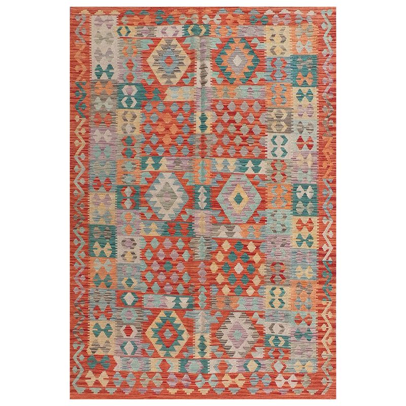 CONSORCIO PERSA - Alfombra de Lana Kelim Kashkuli de 2.40 x 1.70 mts., AA865