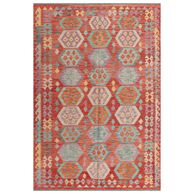 CONSORCIO PERSA - Alfombra de Lana Kelim Kashkuli de 2.50 x 1.70 mts., AA872