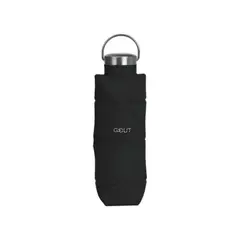 GENERICO - Botella Plegable De Silicona Frio Caliente 700 Ml Color Negro