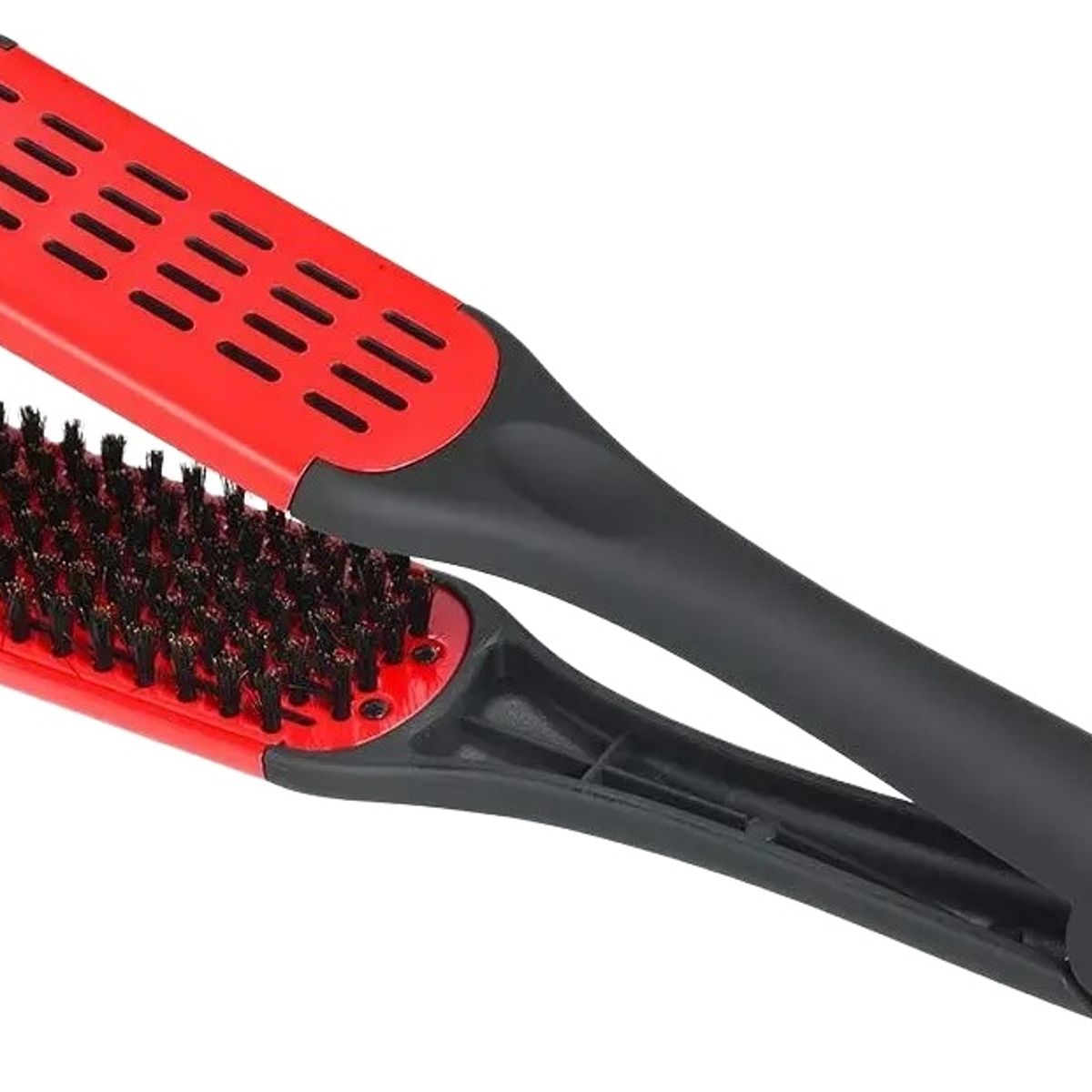 GENERICO - Pinza Cepillo Plastico Rojo