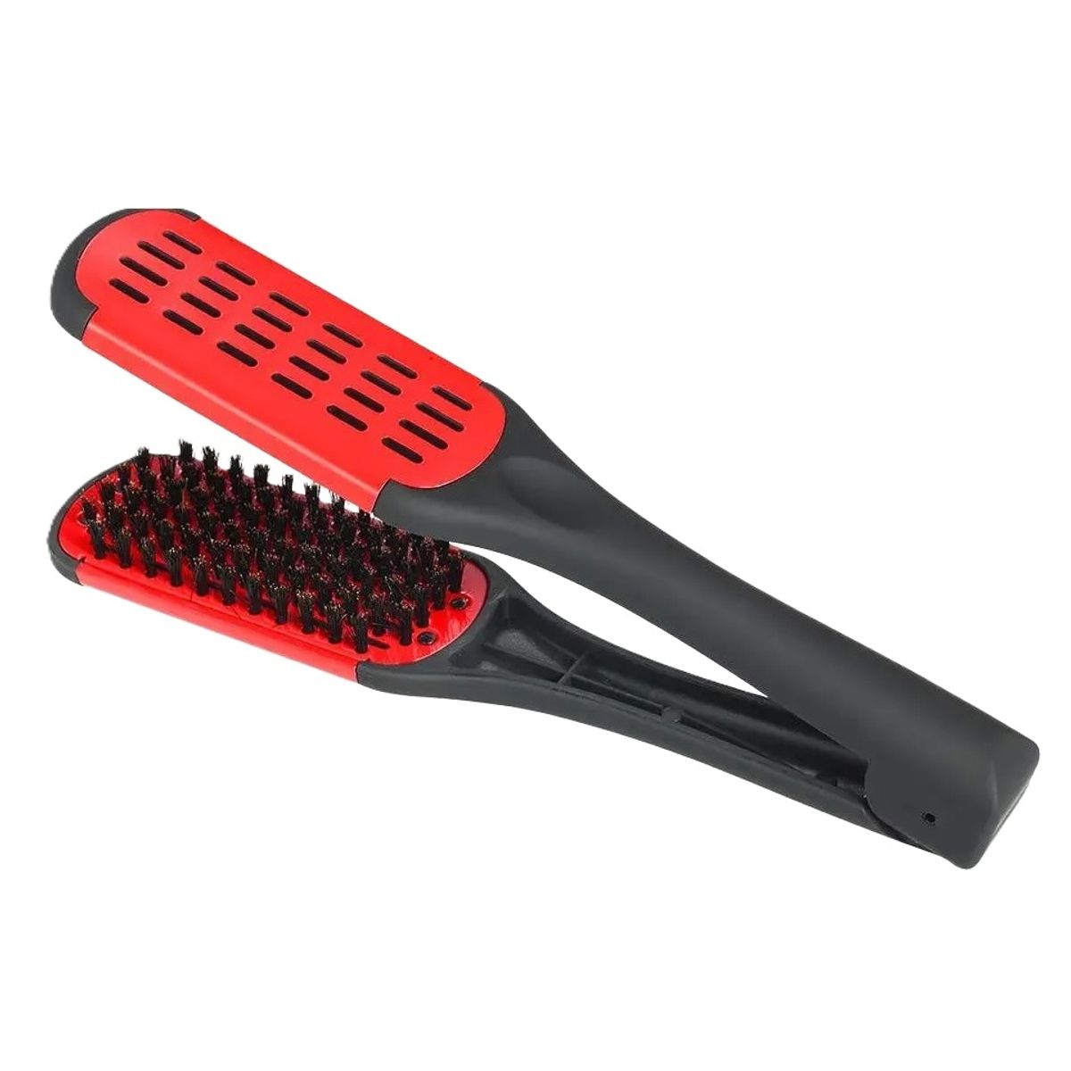 GENERICO - Pinza Cepillo Plastico Rojo