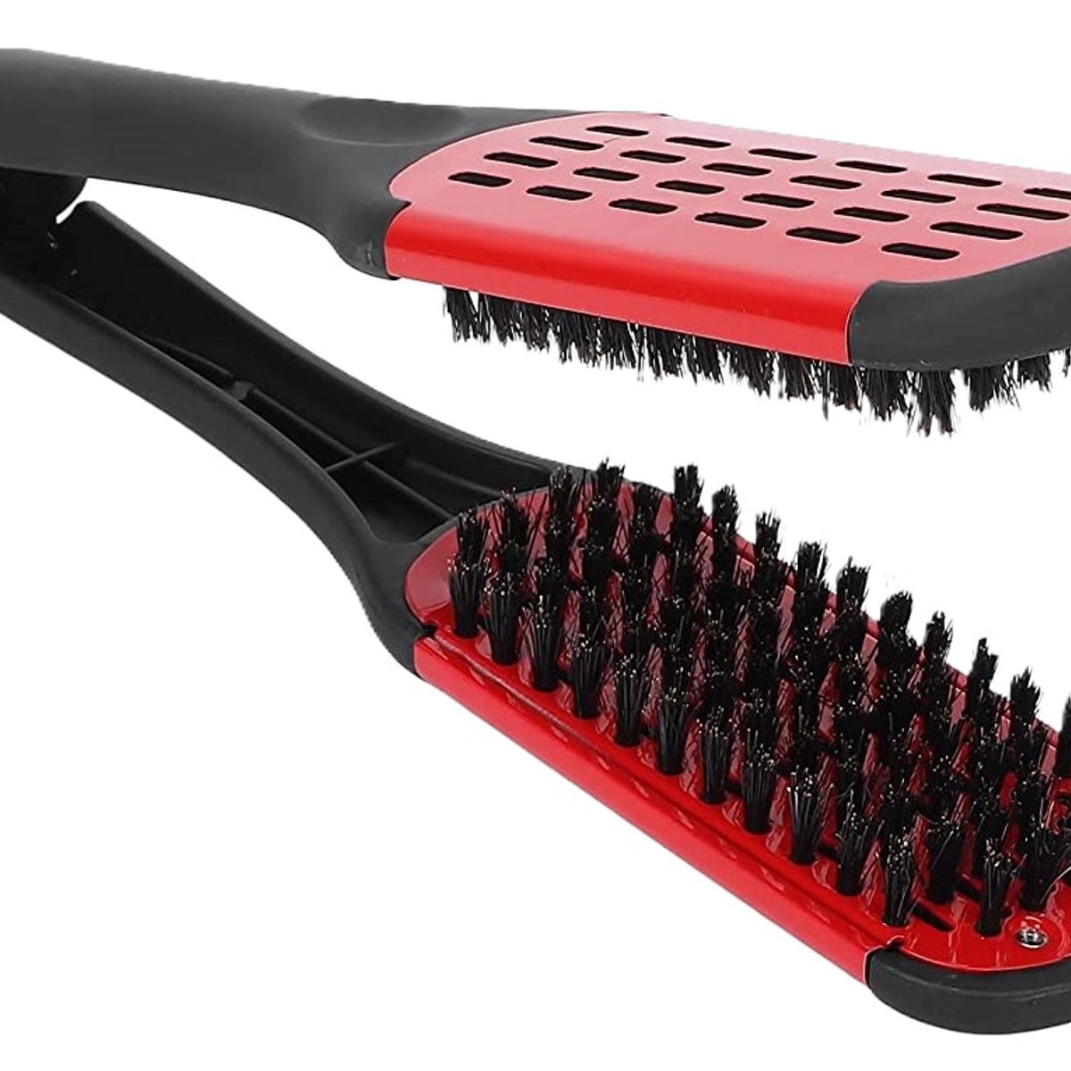 GENERICO - Pinza Cepillo Plastico Rojo