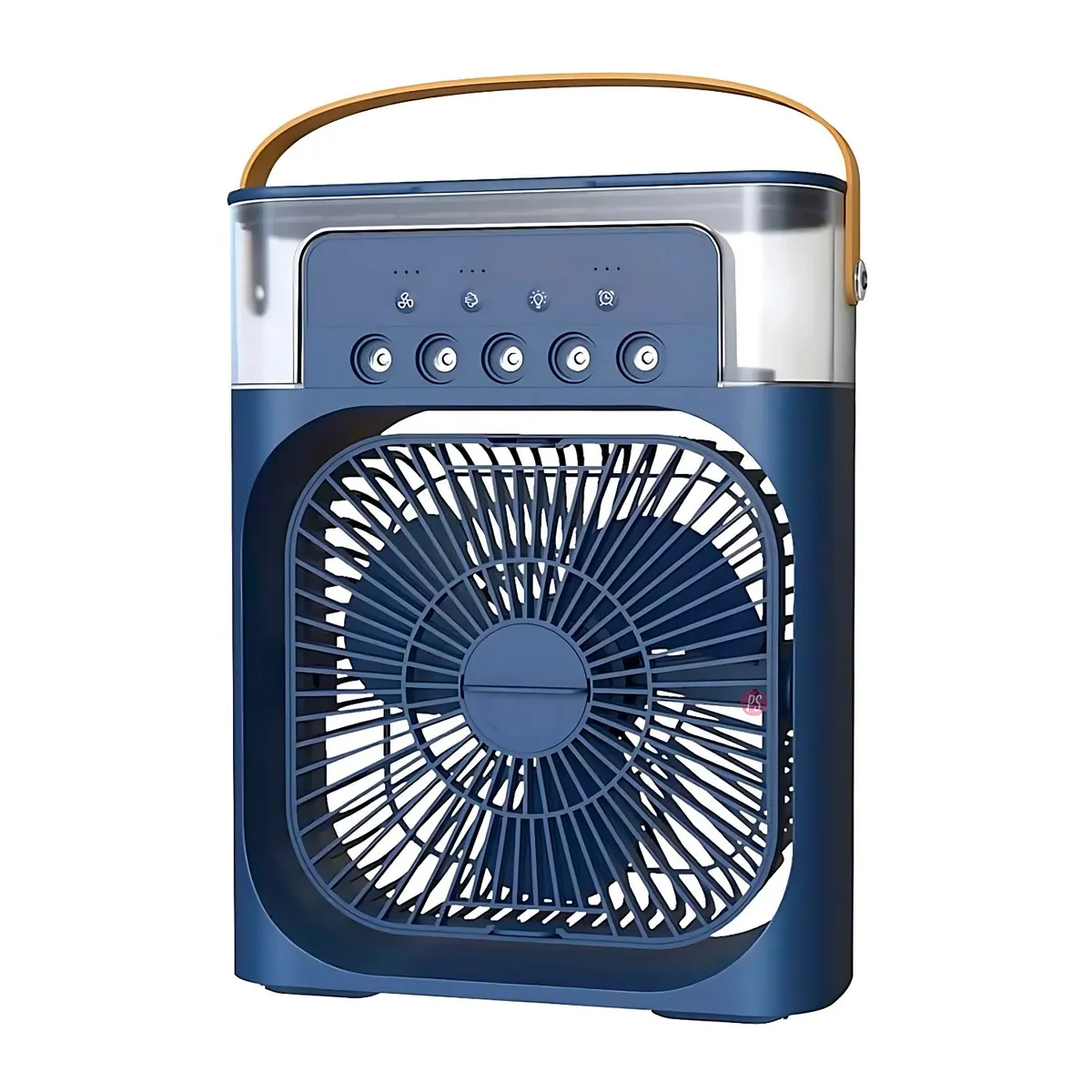 PUNTO STORE - Ventilador Usb Portátil Led Con Rociador Azul - PS