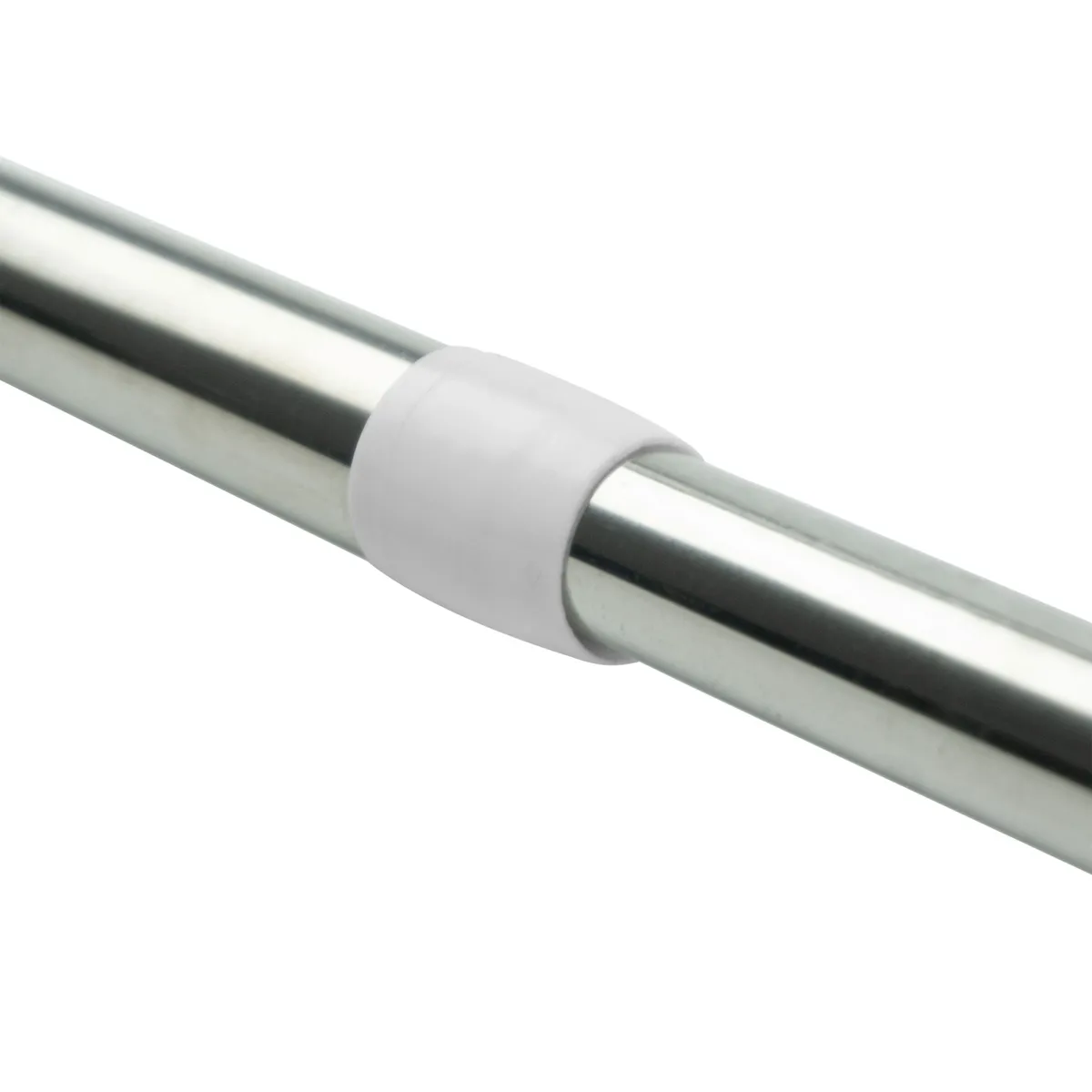 DECO EXPRESS - Barra Extensible 110-200cms Cortina de ducha Acero inoxidable