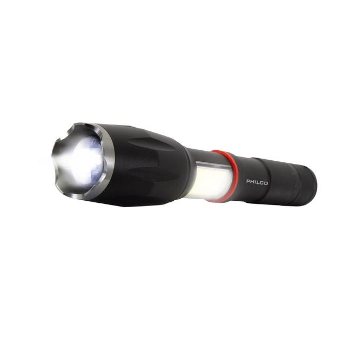 PHILCO - Linterna LED Tipo Cree 2 Luces 1000L W936 Philco