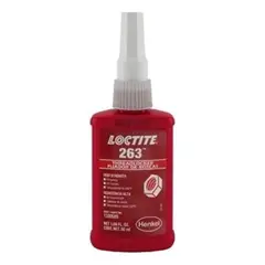 LOCTITE - 263 Traba Perno Rojo 50ml Viscosidad: 400-600 Mpa