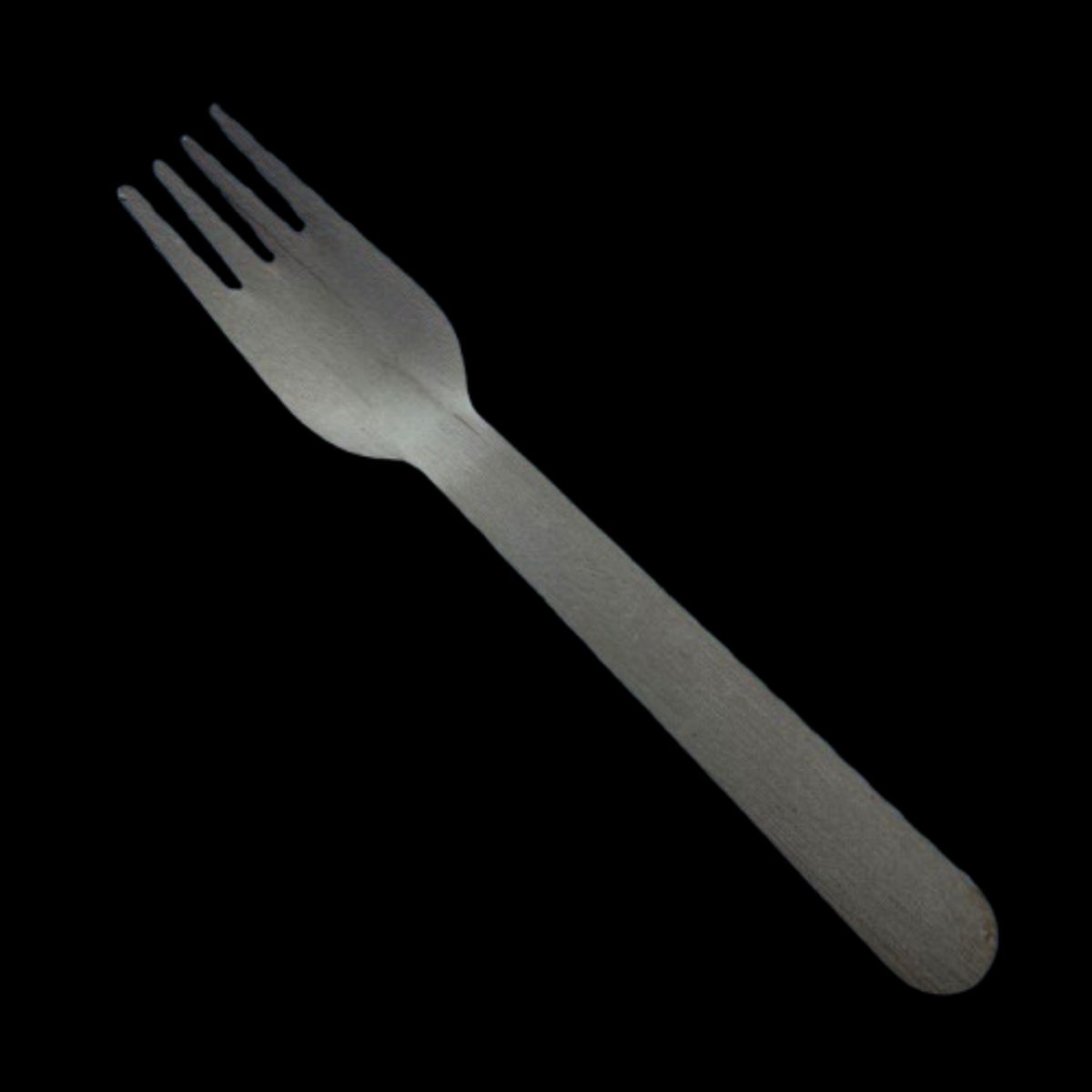 GENERICO - Tenedores desechables madera 16cm 100un