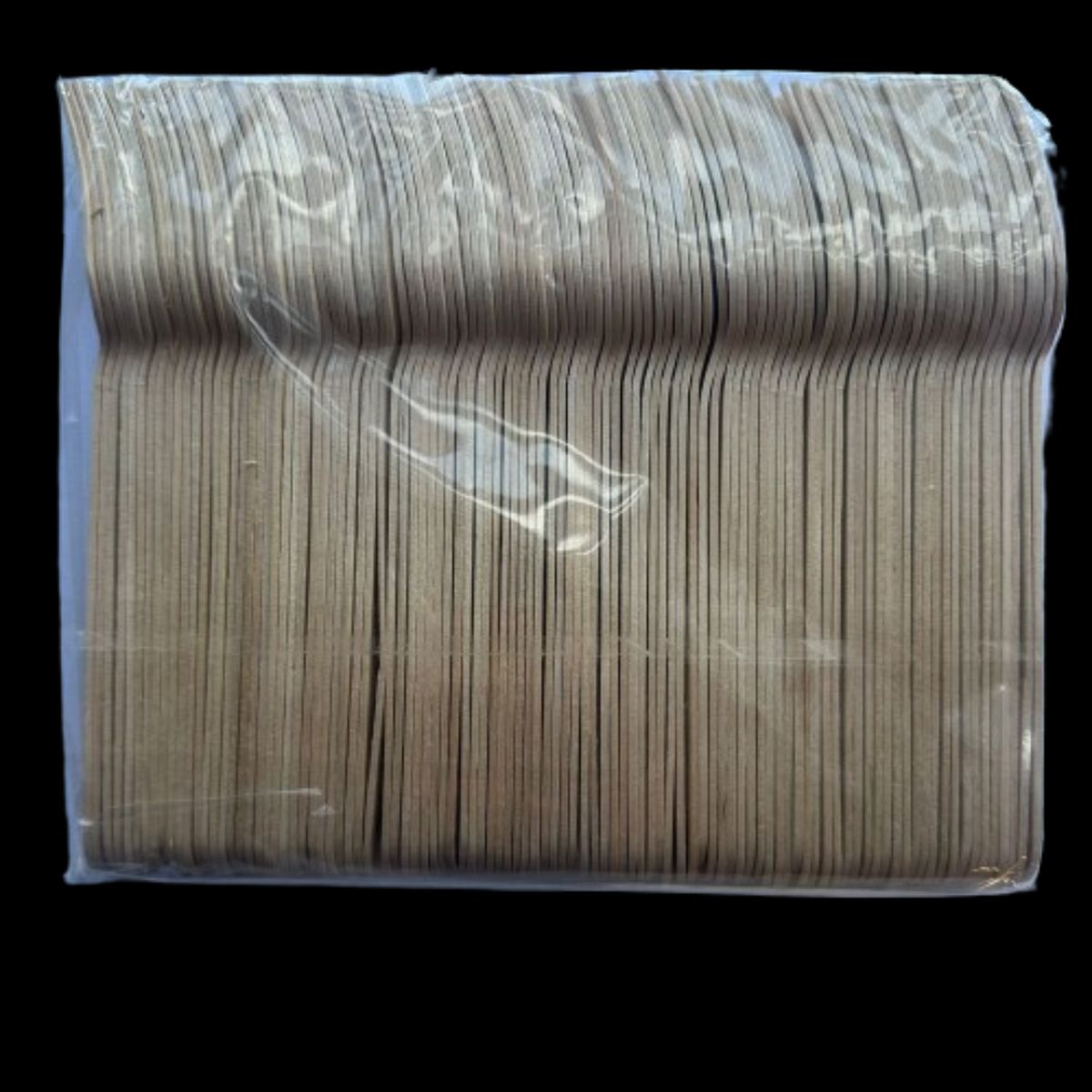 GENERICO - Tenedores desechables madera 16cm 100un